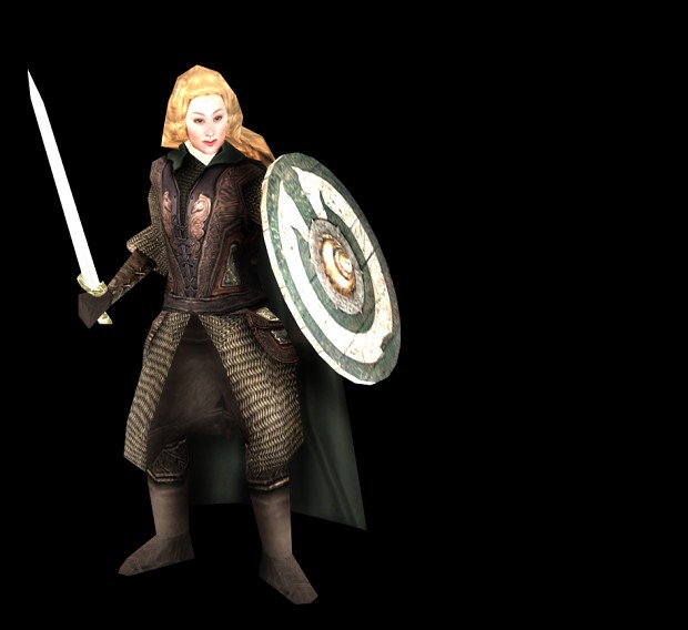 Eowyn was shieldmaiden of Rohan, sister of Eomer by Druna0156 on DeviantArt