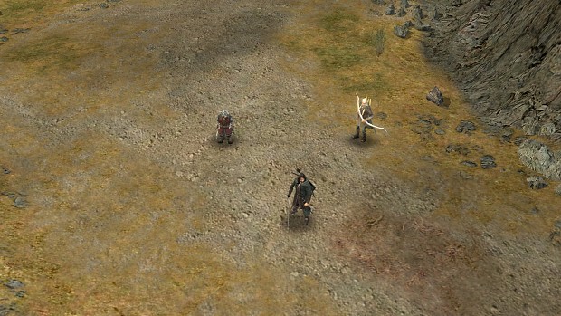 Screenshots of the Three Hunters