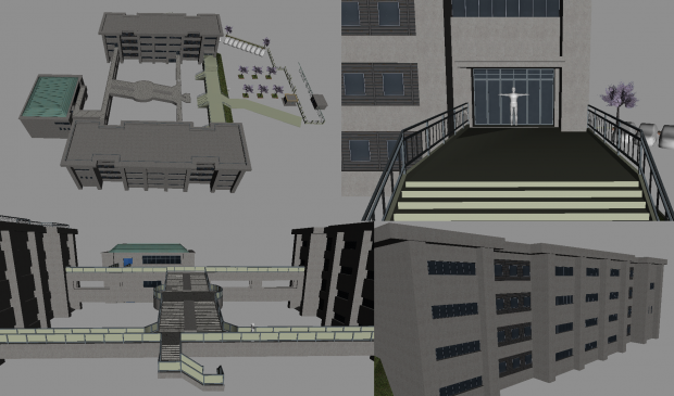 Texturing and Uvmapping more sections of the scene