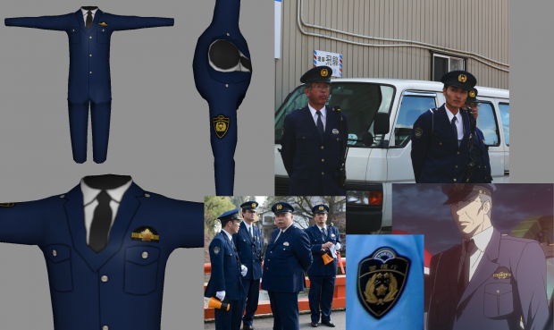 Police Officer Uniform and some Reference Pics