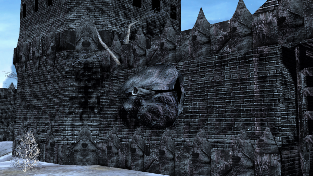 Angmar stone walls - gun