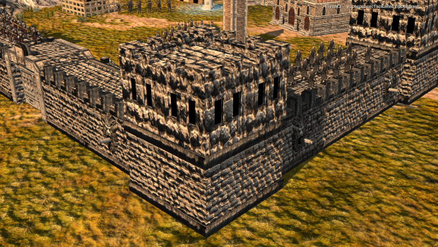 Mithlond stone walls - hub