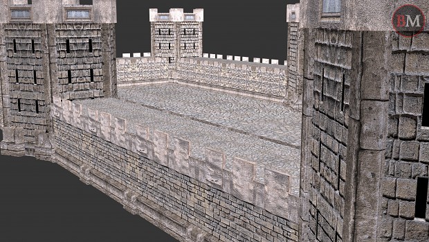 Dwarven stone walls preview