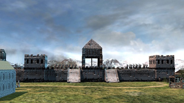 Updated Gondor castle