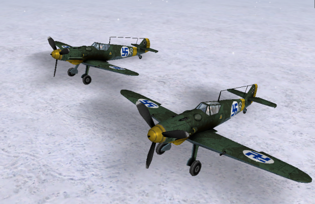 Finnish Bf109