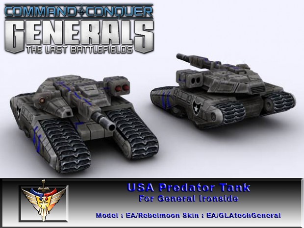 USA Predator Tank image - C&C Generals : The Last Battlefields Mod Mod ...