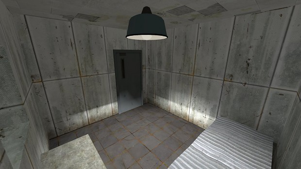 First shots of Carter's prison cell