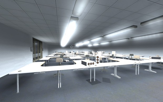 First images of Carter's unfinished office