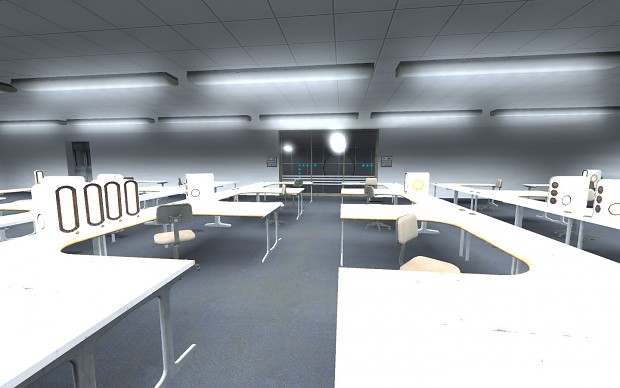 First images of Carter's unfinished office