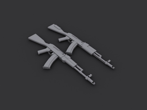 AK family weapons (Heavy WiP)