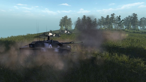 Ariete MBT in Action