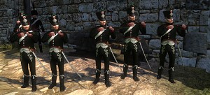 Chasseurs and Officers