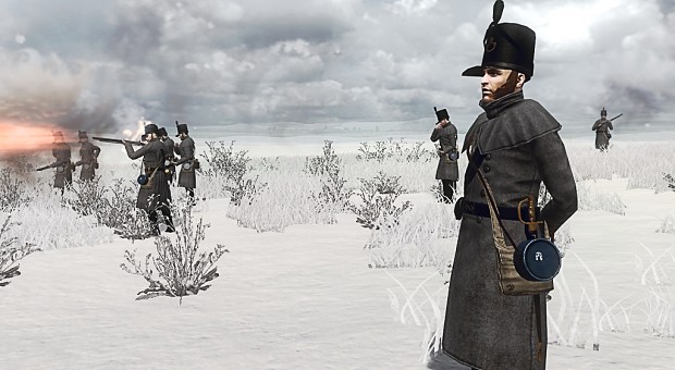 95th Rifles in Winter.