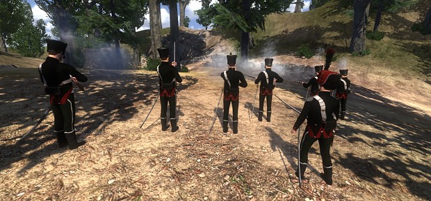 Chasseurs and Officers