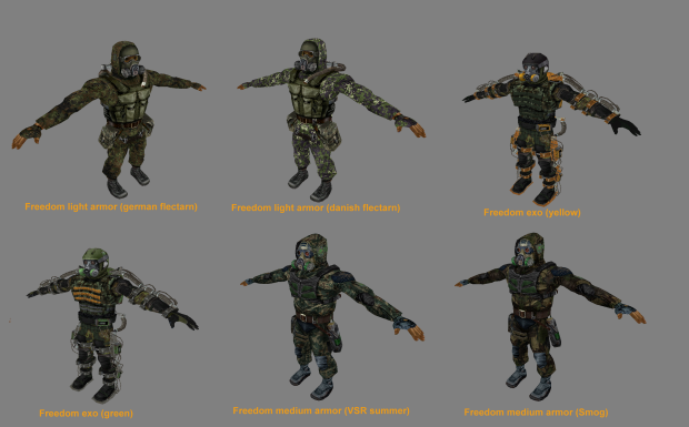 Work in progress, new suit variation for factions.