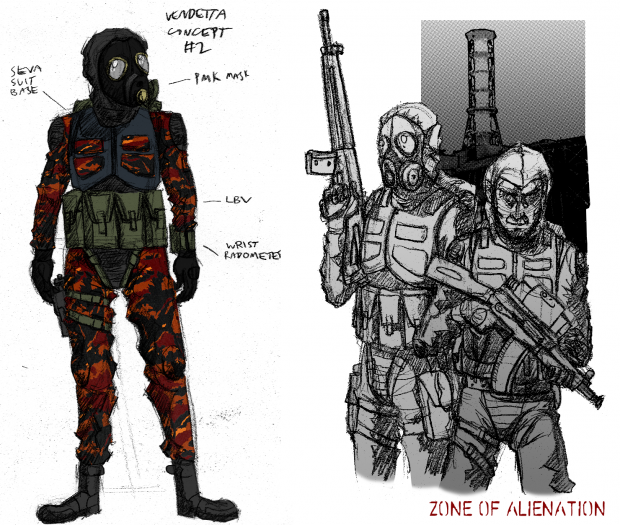 Concept 2 of the Vendetta faction by electrico325