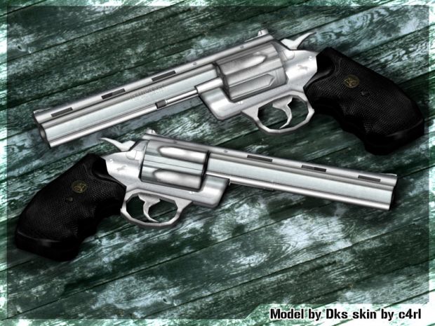 The python 357 magnum is now skinned