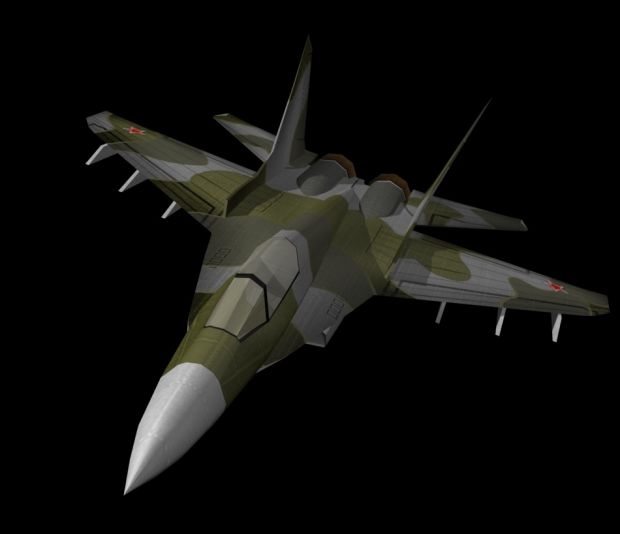 MiG-29 Fulcrum Render