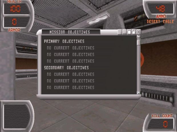 Mission Objectives Console