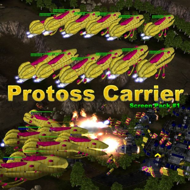 Protoss Carrier Screen Pack 1