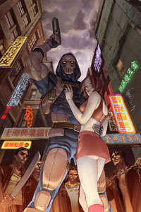 Picture of Taskmaster from a comic cover