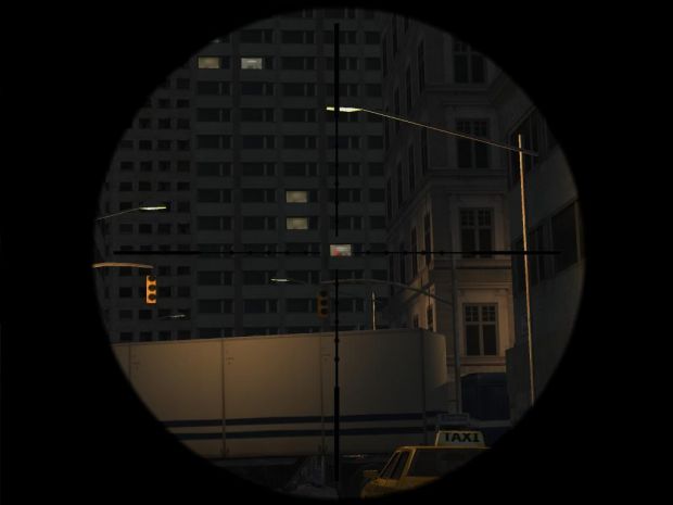 Mil-Dot PSG-1 Scope: HUD Off