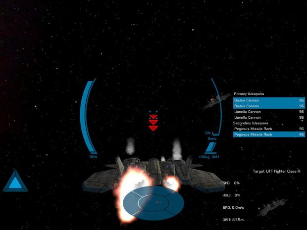 Space Ingame - UTF Fighter