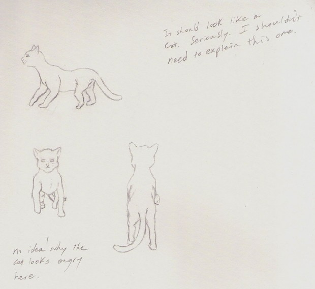 Cat Concept Sketch