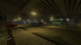 Parking lot and subway station