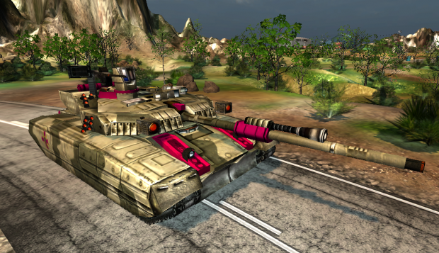 Tank "Oplot M"  (Unity 3D)