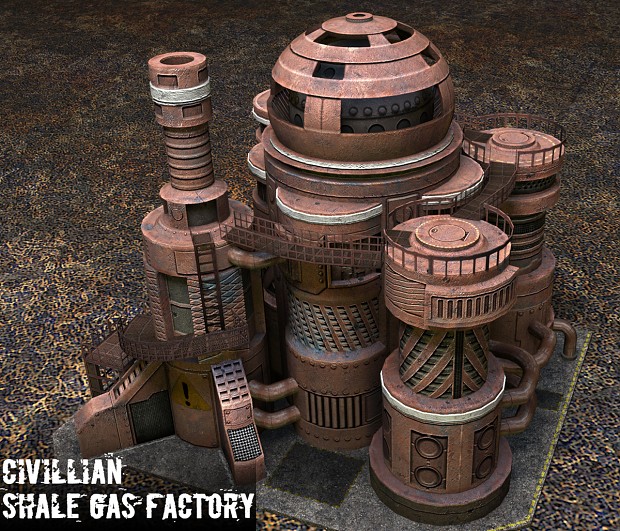 Civillian Shale Gas Factory