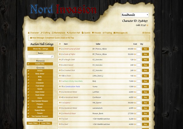 Nordinvasion Website