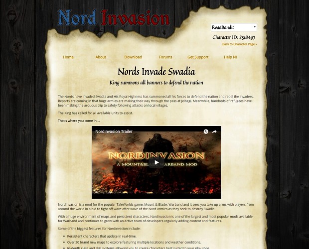 Nordinvasion Website