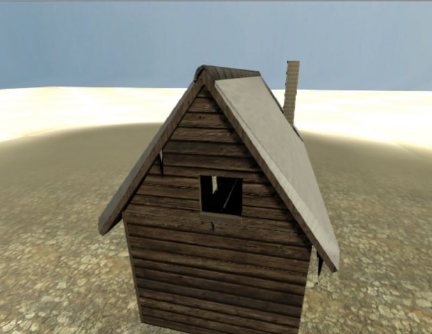 Screenshot of the finished house