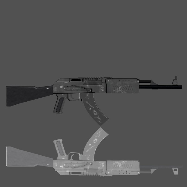Some render images of the Abakan/An-94