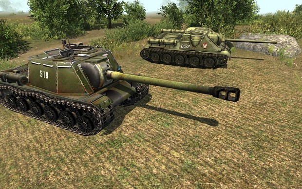 SU85M and ISU-122S