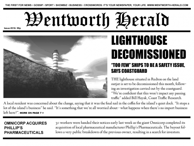 Wentworth Herald, Issue #316