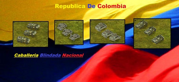 Colombian Army Tanks