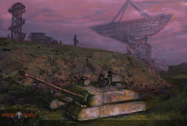 Soviet T68 on Patrol - Promotional Image