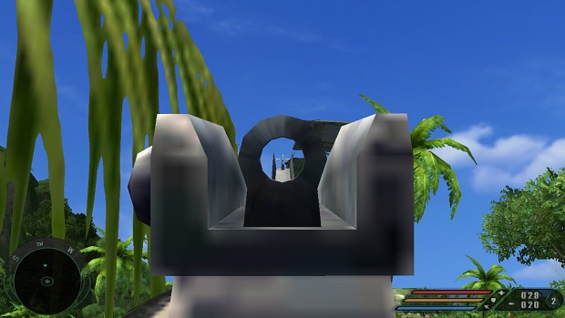 Iron Sights With Crosshairs