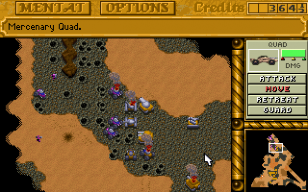 Super Dune II Classic - Intense Battle