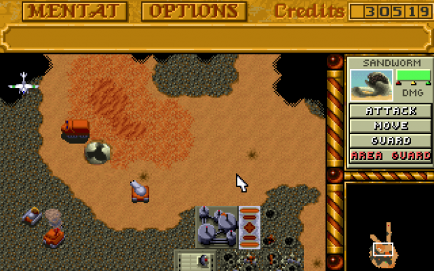 Super Dune II Classic - Sandworm