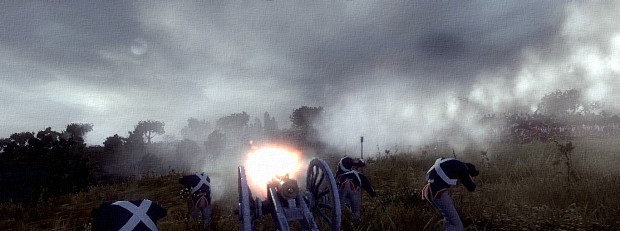 Cannon Fire  in DarthMod Napoleon