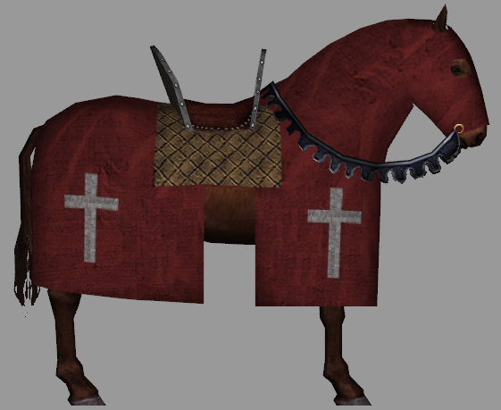 Hospitaller Barded Horse