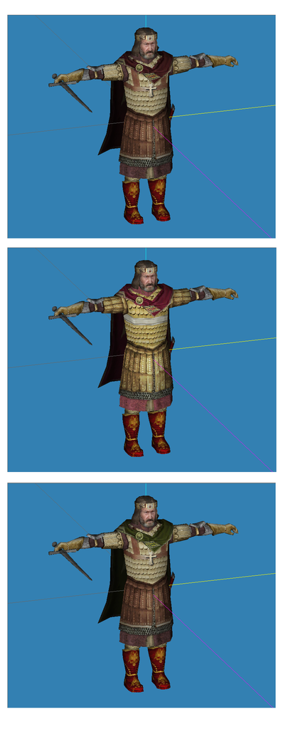 Roman Emperor - 3 versions - Regency, Kantakouzenos, United Empire