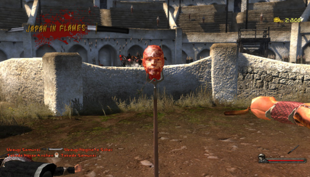 New decapited head.