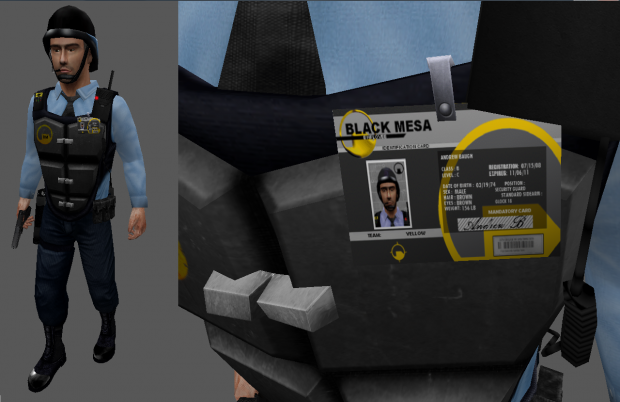 Black Mesa Security Forces image - Half-Life: Revisioned mod for Half