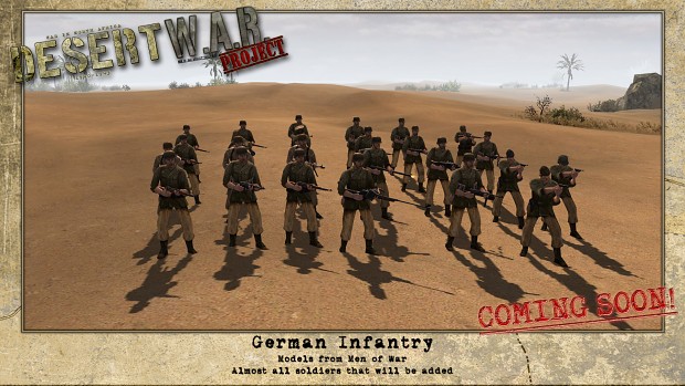 Desert War Project - WIP screenshots