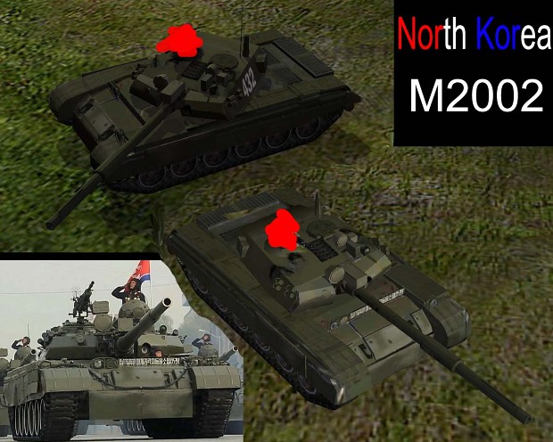 North Korea Tank M2002