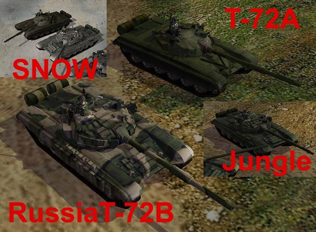 RussiaT72A;T72B